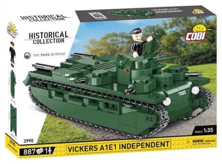 COBI 2990 Great War Vickers A1E1 Independent, 1:35, 887 k, 1 f