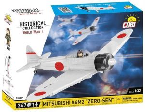 COBI 5729 II WW Mitsubishi A6M2 ZERO-SEN, 1:32, 347 k, 1 f