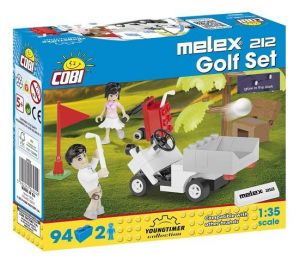 COBI 24554 MELEX golf vozítko, 1:35, 94 k, 2 f