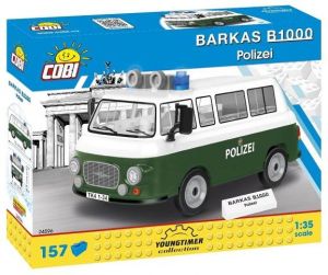 COBI 24596 Barkas B1000 Policie, 1:35, 157 k