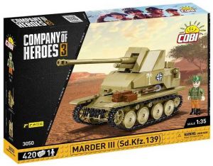 COBI 3050 COH Marder III Sd. Kfz. 139, 1:35, 420 k, 1 f