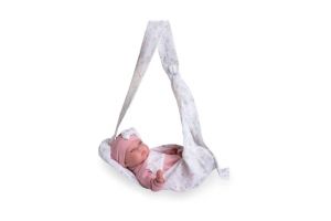 Antonio Juan 82309 Můj malý REBORN TUFI - realistická panenka miminko s měkkým látkovým tě