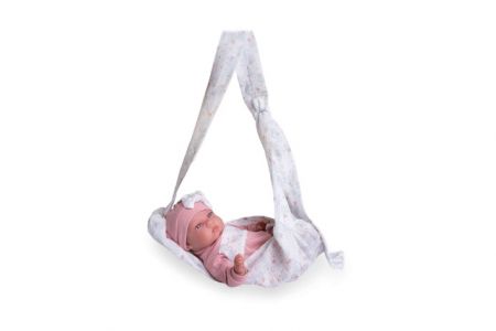 Antonio Juan 82309 Můj malý REBORN TUFI - realistická panenka miminko s měkkým látkovým tě