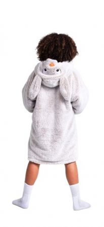 Cozy Noxxiez CH321 Králík - hřejivá televizní mikinová deka s kapucí pro děti 7 - 12 let
