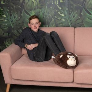 Cozy Noxxiez CS908 Gorila - hřejivý plyšový pantofel