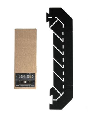 TODDLEROAD 2072 MINI PARKOVIŠTĚ - flexibilní silnice - 3 silikonové puzzle díly