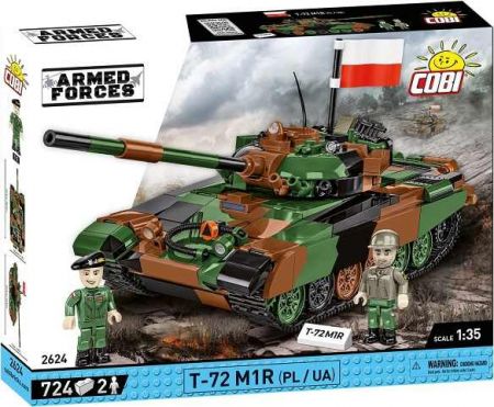 COBI 2624 Armed Forces T-72 M1R (PL/UA), 1:35, 724 k, 2 f
