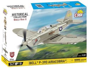 COBI 5746 II WW Bell P-39D Airacobra, 1:32, 361 k, 1 f