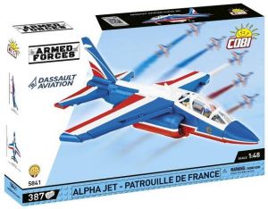 COBI 5841 Armed Forces Alpha Jet Patrouille de France, 1:48, 388 k