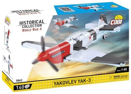 COBI 5862 II WW Jakovlev YAK-3, 1:48, 140 k