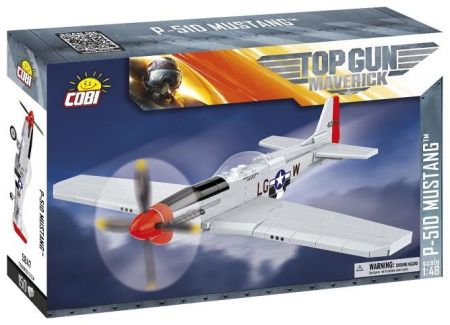COBI 5847 TOP GUN P-51D Mustang, 1:48, 150 k