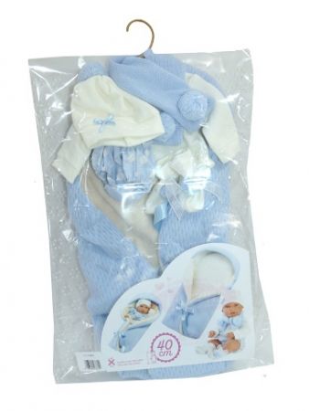 Llorens M738-61 obleček pro panenku miminko NEW BORN velikosti 40-42 cm