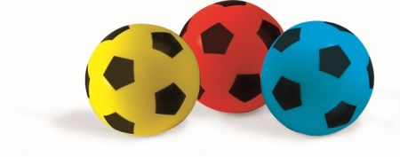 Androni Soft míč - průměr 19,4 cm, modrý