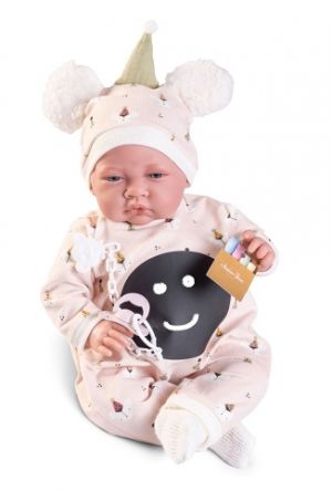 Antonio Juan 33367 NACIDO - realistická panenka miminko s měkkým látkovým tělem - 42 cm