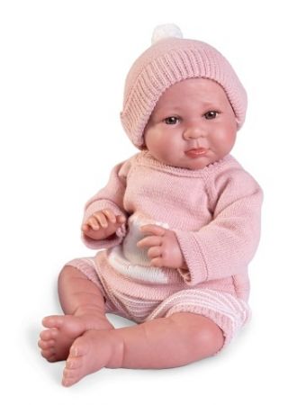 Antonio Juan 80324 SWEET REBORN LUCA - realistická panenka miminko s měkkým látkovým tělem