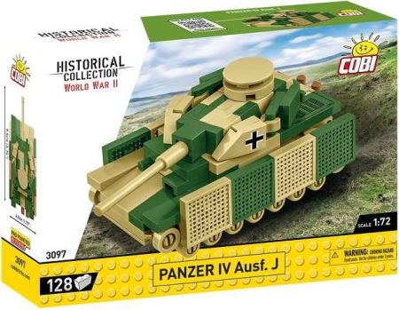 COBI 3097 II WW Panzer IV Ausf J, 1:72, 128 k