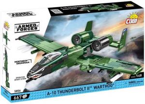 COBI 5856 Armed Forces A-10 Thunderbolt II Warthog, 1:48, 667 k