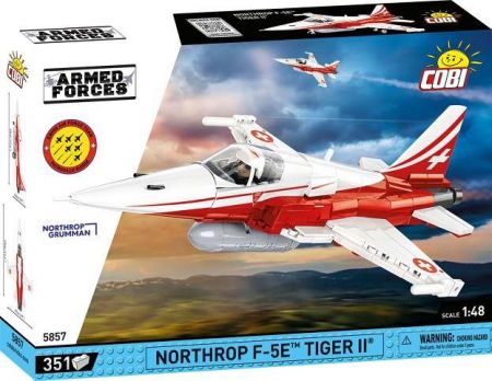 COBI 5857 Armed Forces Northrop F-5E TIGER II, 1:48, 351 k