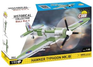 COBI 5864 II WW Hawker Typhoon Mk. IB, 1:48, 190 k