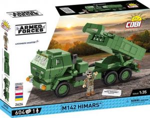 COBI 2626 Armed Forces M142 Himars, 1:35, 604 k, 1 f