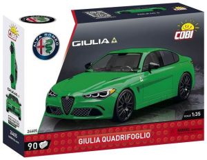 COBI 24605 Alfa Romeo Giulia Quadrifoglio, 1:35, 90 k