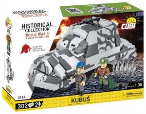 COBI 3114 II WW Varšavské povstání KUBUŚ, 1:35, 302 k, 2 f