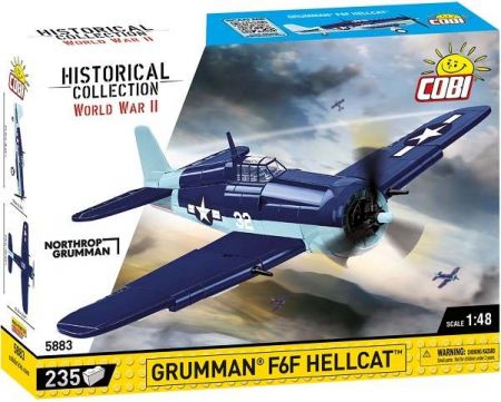 COBI 5883 II WW Grumman F6F Hellcat, 1:48, 235 k