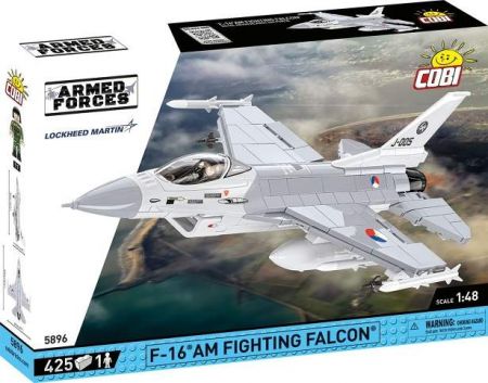 COBI 5896 Armed Forces F-16 AM Fighting Falcon, 1:48, 425 k, 1 f