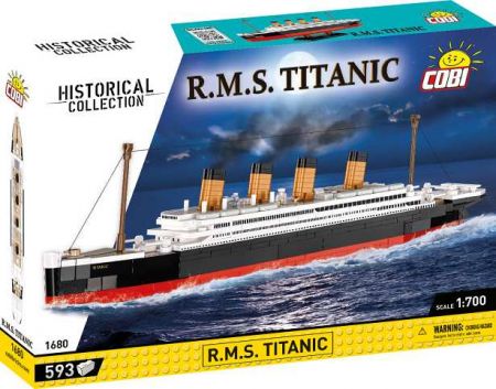 COBI 1680 R.M.S. Titanic, 1:700, 593 k
