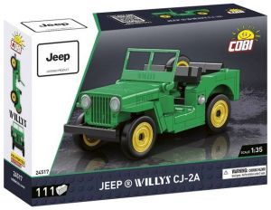COBI 24517 Jeep Willys CJ-2A, 1:35, 111 k