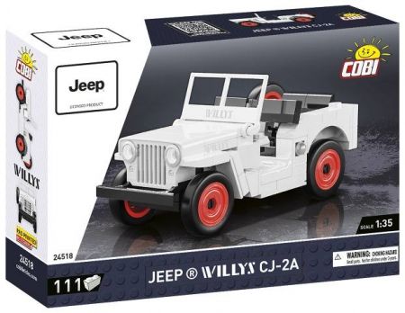 COBI 24518 Jeep Willys CJ-2A, 1:35, 111 k