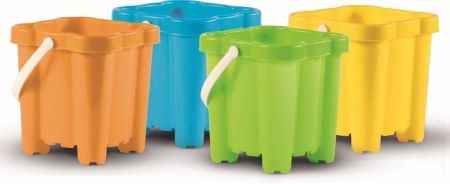 Androni Kyblík hrad 4 věže - výška 16 cm, oranžový