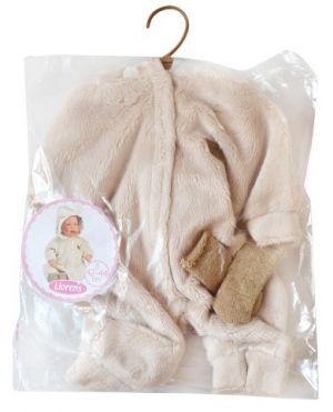 Llorens M844-03 obleček pro panenku miminko NEW BORN velikosti 43–44 cm