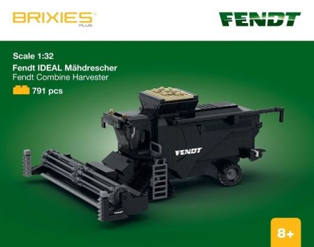BRIXIES Plus 222.706 Fendt Ideal - kombajn, 1:32, 791 k
