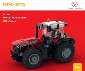 BRIXIES Plus 222.761 Massey Ferguson 9S - traktor, 476 k