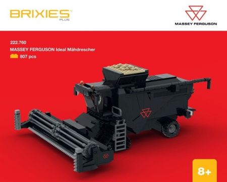 BRIXIES Plus 222.760 Massey Ferguson Ideal - kombajn, 807 k