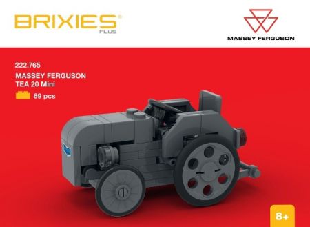 BRIXIES Plus 222.765 Massey Ferguson Tea 20 Mini - historický traktor, 69 k