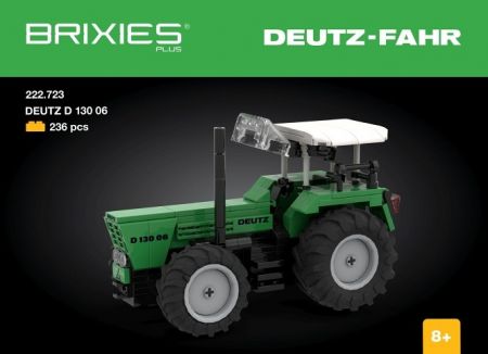 BRIXIES Plus 222.723 DEUTZ D 130 06 - traktor, 236 k