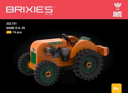 BRIXIES Plus 222.721 Same D.A. 25 - traktor, 74 k