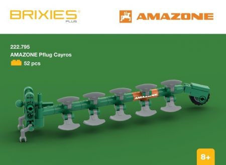 BRIXIES Plus 222.795 AMAZONE Cayros - nesený obracecí pluh, 52 k