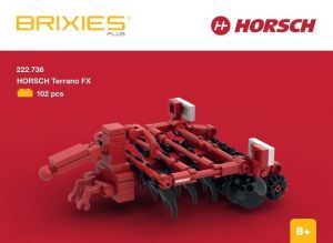 BRIXIES Plus 222.736 HORSCH Terrano FX - kypřič půdy, 102 k