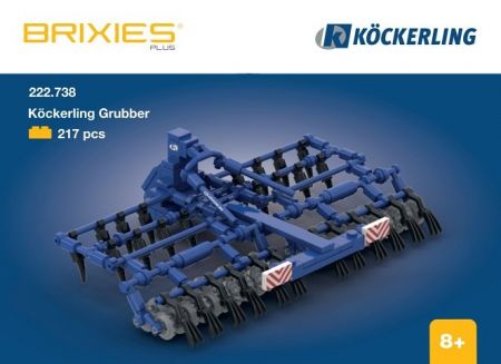 BRIXIES Plus 222.738 Köckerling - kultivátor, 217 k