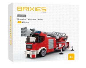 BRIXIES Plus 222.714 Hasičský vůz s otočným žebříkem, 406 k