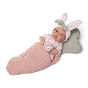 Antonio Juan 12442 PETIT - realistická panenka s měkkým látkovým tělem - 27 cm