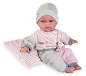 Antonio Juan 70331 TONETA - realistická panenka miminko se zvuky a měkkým látkovým tělem -