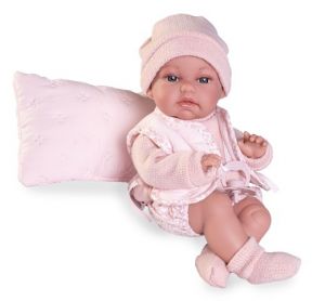 Antonio Juan 70364 TONETA - realistická panenka miminko se speciální pohybovou funkcí a mě
