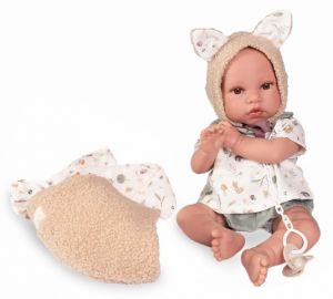 Antonio Juan 33014 ERIKA - realistická panenka miminko s měkkým látkovým tělem - 42 cm