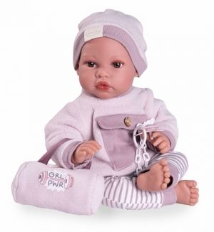 Antonio Juan 33391 ERIKA - realistická panenka miminko s měkkým látkovým tělem - 42 cm