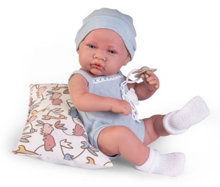 Antonio Juan 50409 LUI - realistická panenka miminko s celovinylovým tělem - 42 cm