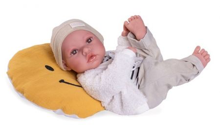 Antonio Juan 50423 ERIK - realistická panenka miminko s celovinylovým tělem - 42 cm